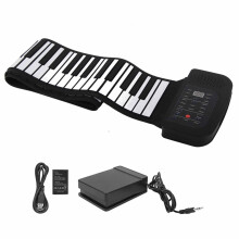 Rollup Piano Silicone 88 Keys Roll Up Piano