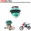 35MM luftfilter til 47/49cc Pocket Bike cyan 6