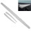 Interior Door Panel Molding Trim Soft Suede Dash 11