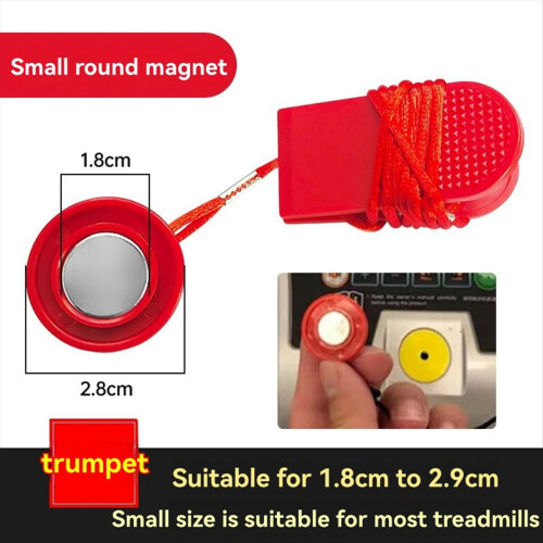 Universal Treadmill Safety Switch - Emergency Stop Magnet 1