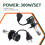1Pair H4 Car LED Headlight LED Light 6