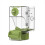 Bird Feeder, Bird Cage Feeder with Perch Multi-Functional Holder 6