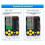 DIY Pixel-spillsett Mini Pixel-spillkonsoll DIY-loddesett A 7