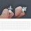 100pcs Clear Silicone Earrings Stoppers Ear Studs Closure Rubber 2