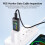 USB C Power Meter Tester,USB C Tester Digital Multimeter 6