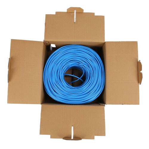 1000ft Cat6e Network Cable CMR Flame Retardant 2