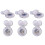 6Pcs Multi functional Earring Clasps Unique Earring Supports for 1