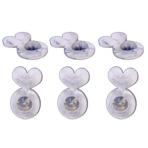 6Pcs Multi functional Earring Clasps Unique Earring Supports for