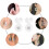 6Pcs Multi functional Earring Clasps Unique Earring Supports for 7