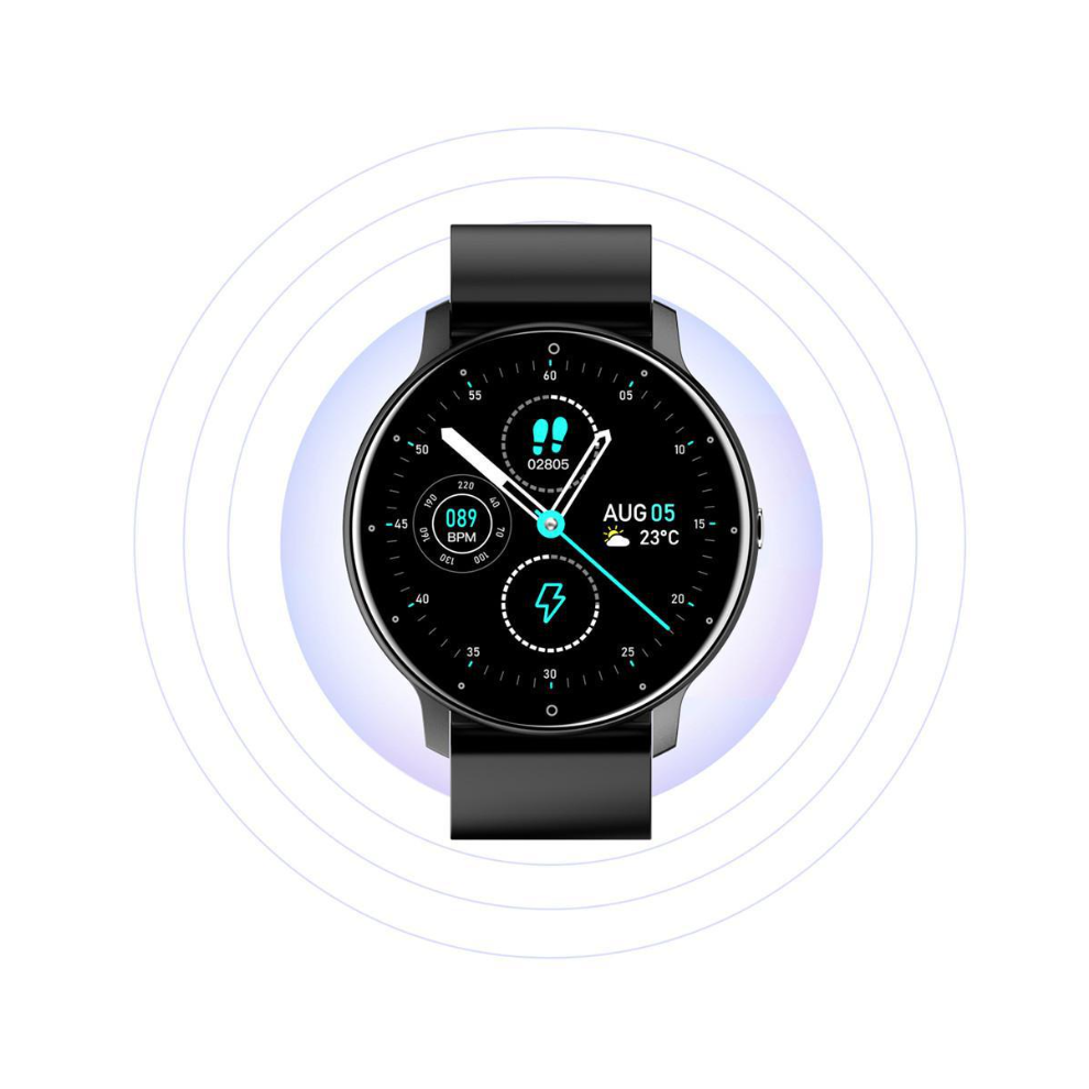 (Black) Bluetooth Smart Watch Fitness Tracker Ip67 Health Monitoring Black,Not,Specified 7315624462367