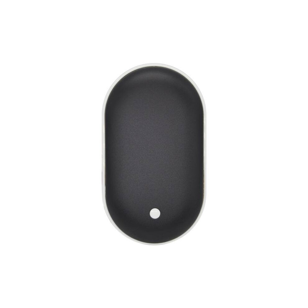 (Black) Electric 10000Mah Hand Hand Warmer 3 Levels Usb Rechargeable Keep Warm Simple Black