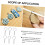 100Pcs Hanging Burn Needles Kit for Pottery and DIY Crafts Kiln Tools 7