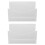 Acrylic Mail Holder Organizer, Clear, 15.3x6x10.1cm 3