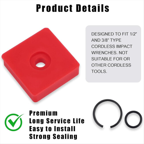 Halteklammer-Reibringe mit O-Ring, Amboss-Installationswerkzeug 2