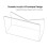 Acrylic Mail Holder Organizer, Clear, 15.3x6x10.1cm 4