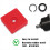 Halteklammer-Reibringe mit O-Ring, Amboss-Installationswerkzeug 4