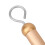 2 Pcs Drum Brush Retractable Steel Wire Stick 11