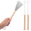 2 Pcs Drum Brush Retractable Steel Wire Stick 4