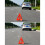 Portable Car Auto Reflective Traffic Warning Sign Triangle Foldable 5