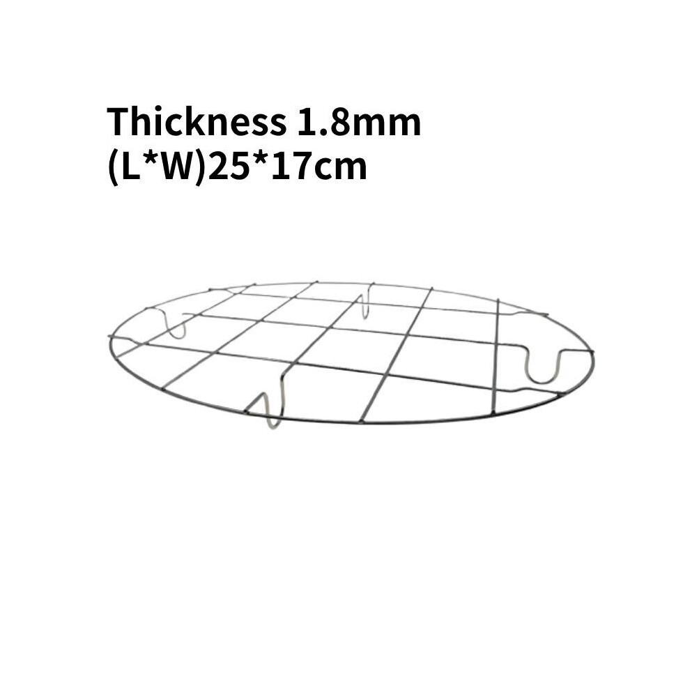 (S) Oval Cooling Roasting Rack 304 Stainless Steel Baking Cookware Racks Broiling-image-OPC-PKFWXDK-NEW