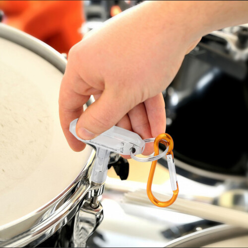 Drum Skin Tuning Key Square Socket with Carabiner 2