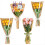 50 Blumentüten mit 50 Blumenkartenhaltern und Bändern 5