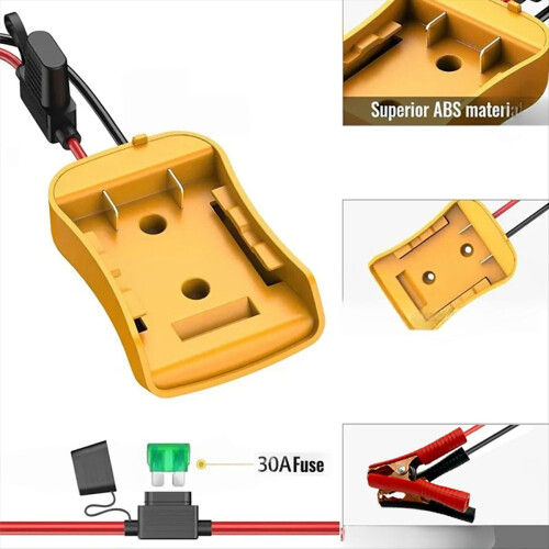 Bilnödströmsadapter för 18V litiumjonbatteri 2