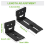 Support mural flottant pour haut-parleur de barre de son, B 6
