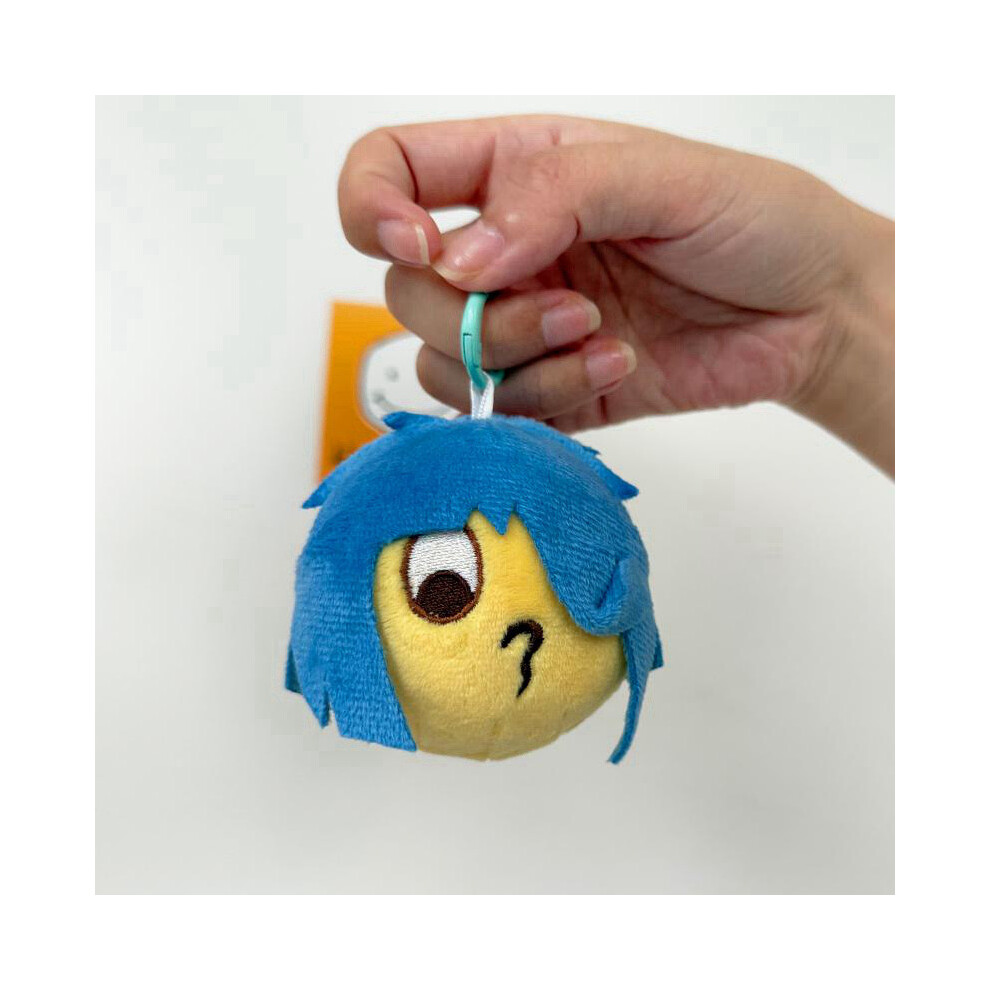 (Blue A, 10cm) Kill Emoji Satin Plush Keychain With Soft Pp Cotton Fill Accessories Fashion For-image-OPC-PKFWY27-NEW