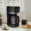 Living And Home 1.5L Drip Coffee Machine with Removable Filter Basket, Black 2