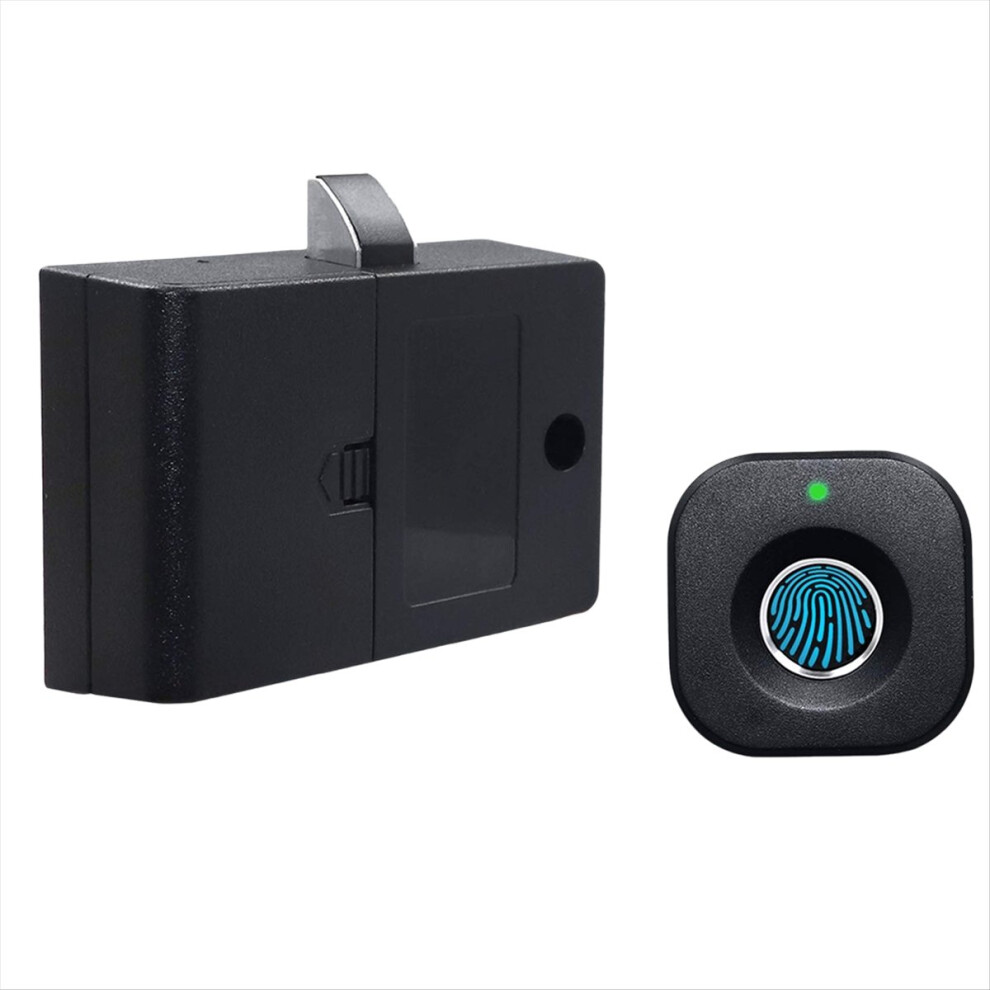 Smart Biometric Cabinet Lock-Keyless Hidden File Drawer Wardrobe Lock 4853673848266