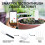 5 stk. Zigbee Smart Jordsensor Temperaturmåler Fugtighed Luftfugtighed 7
