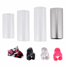 Guitar Stainless Steel Glass Slides Plastic