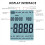 Manometer Digital Elektronisk Håndholdt Differenstrykmåler 7
