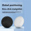 GPS Tracker Bluetooth Global Positioning Finder, Έξυπνο, Λευκό 7
