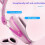 Pink Cat Ears Kids Earmuffs Adjustable Anti-Noise Hearing Protector 5
