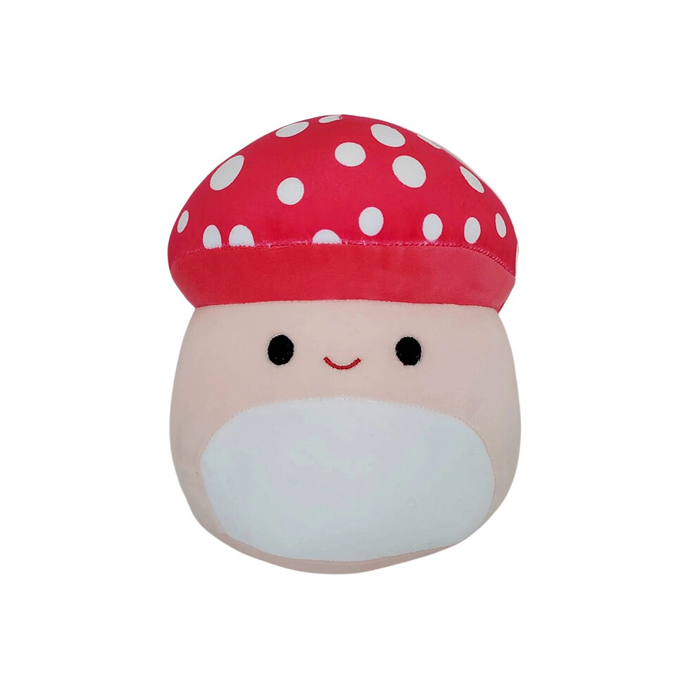 (Mushroom) Squishmallow Adorable Mushroom Frog Plush Toy Doll Kids Gift Pillow Eggplant