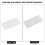 Transparent Removable Piano Key Board Sticker for 14