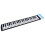 Transparent Removable Piano Key Board Sticker for 10