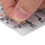 Transparent Removable Piano Key Board Sticker for 9