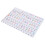 Transparent Removable Piano Key Board Sticker for 7