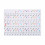 Transparent Removable Piano Key Board Sticker for 1