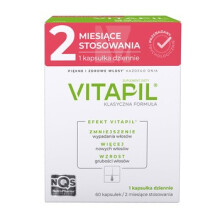 VITAPIL 60 TABLETS HAIR SUPPLEMENT BIOTIN + BAMBOO