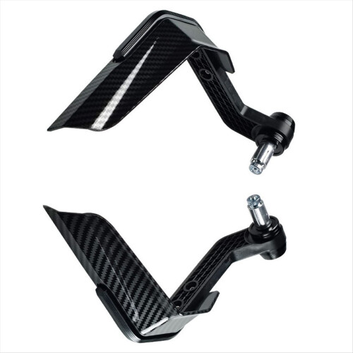Motorcycle Handle Hand Guard Wind Protector Handlebar Handguard Black 1
