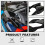 Φτερό φέρινγκ μοτοσικλέτας για S1000R M1000R 21-24 μαύρο 7