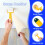 Wallpaper Smoothing Tool Set with Wallpaper Squeegee Vinyls 4