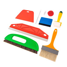 Wallpaper Smoothing Tool Set with Wallpaper Squeegee Vinyls