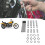 24PCS Install Adjustable Pushrods Kit with Cover 12