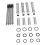 24PCS Install Adjustable Pushrods Kit with Cover 3