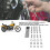 24PCS Install Adjustable Pushrods Kit with Cover 14